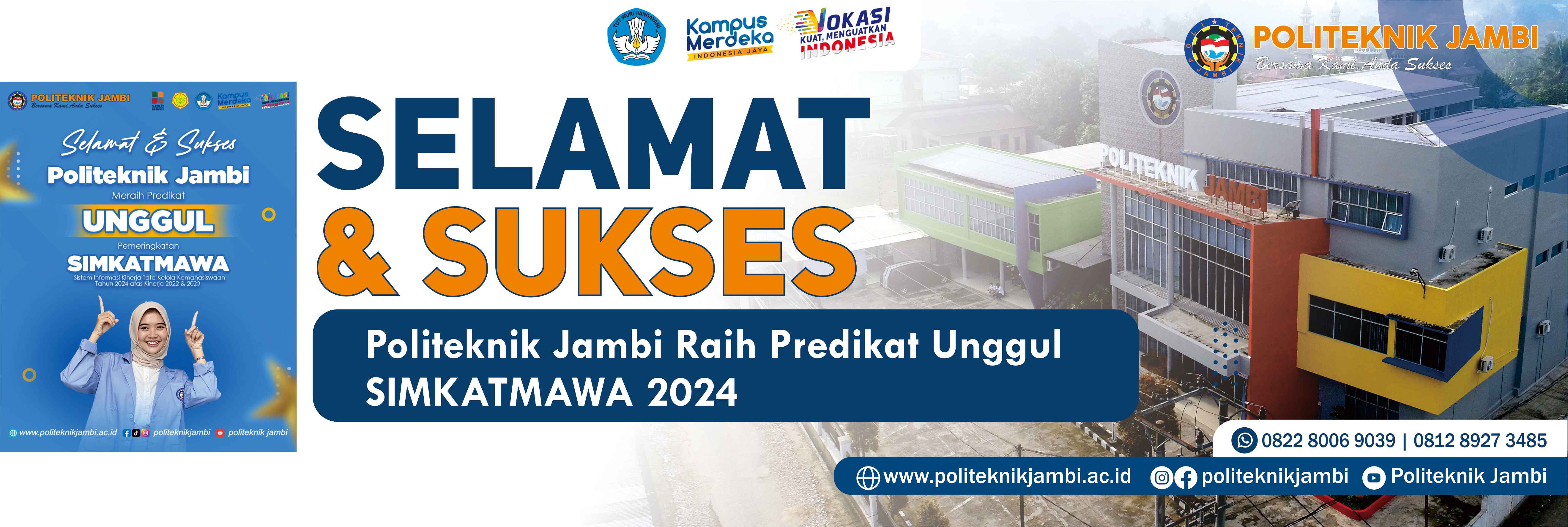 Politeknik Jambi Raih Predikat Unggul dalam SIMKATMAWA 2024