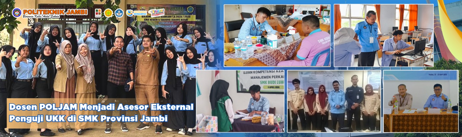 Dosen Politeknik Jambi Jadi Asesor Eksternal, Perkuat Kualitas Uji Kompetensi SMK di Provinsi Jambi